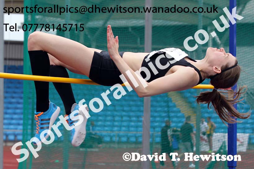 Womens  senior high jump, Northern Senior and Under-20s Track and Field Champs., Manchester. Photo: David T. Hewitson/Sports for All Pics